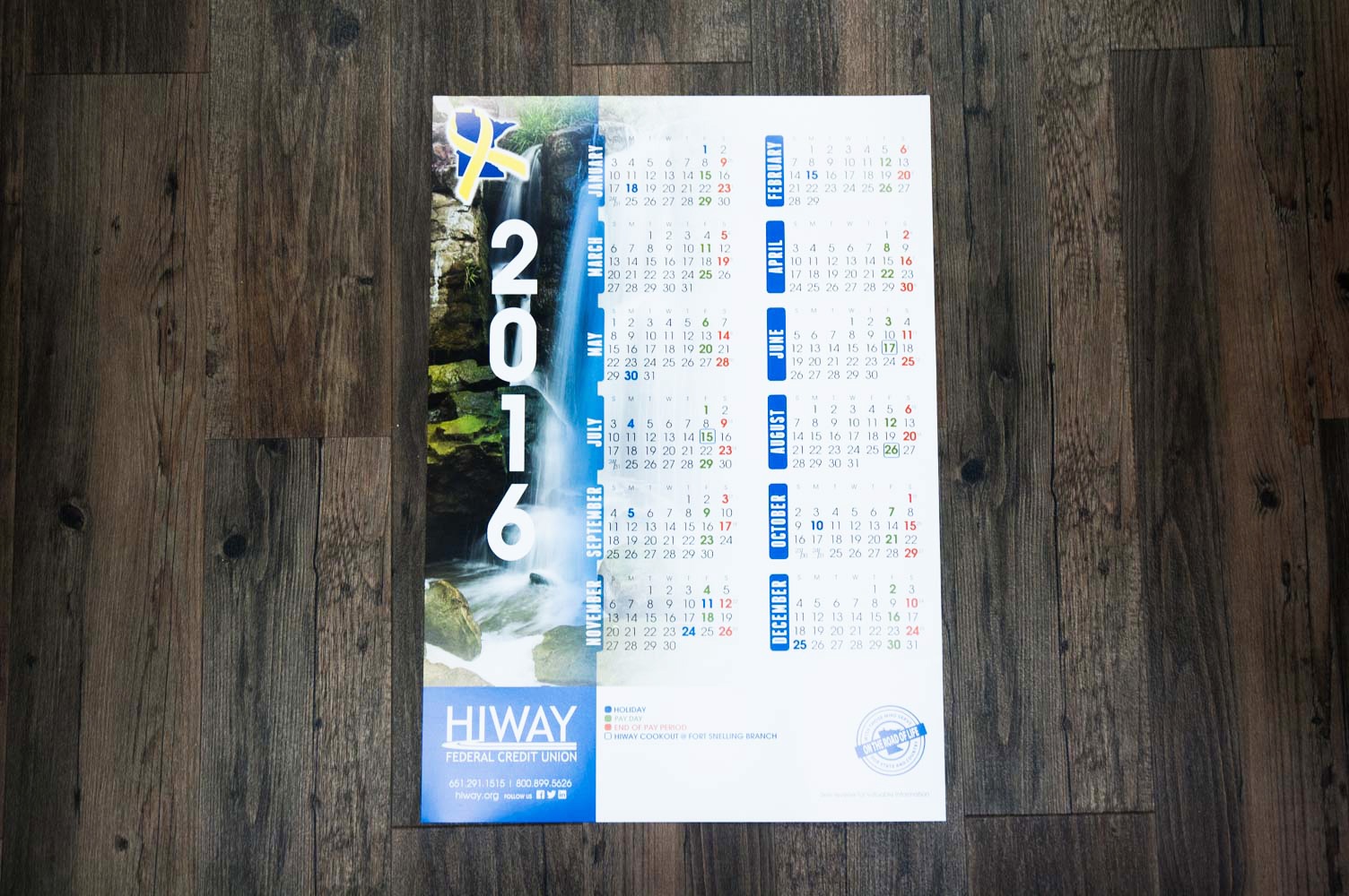 Poster Calendar Printing